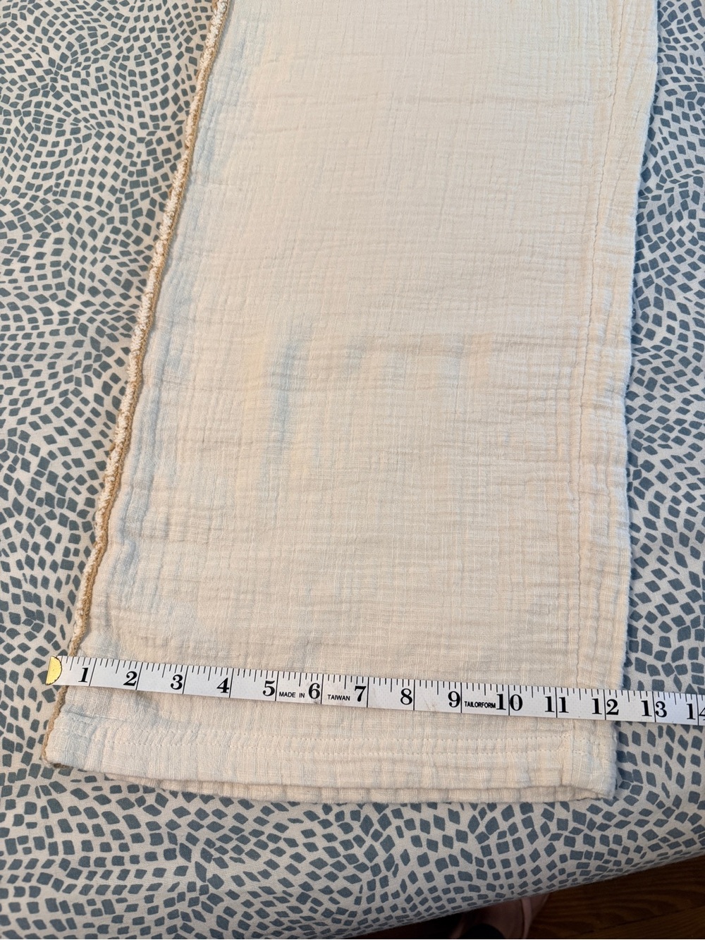 Aerie | 100% Cotton Cream Wide Leg Pants - Picture 6 of 10